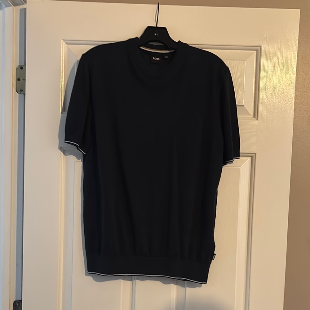 HUGO BOSS Black Short Sleeve Shirt
